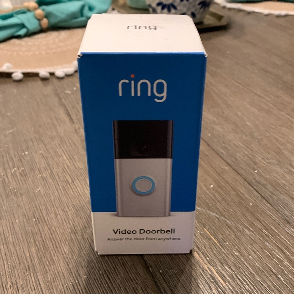 Never been used Ring Video Doorbell